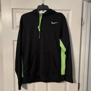 Nike Therma-Fit Hoodie Green/Black Size L